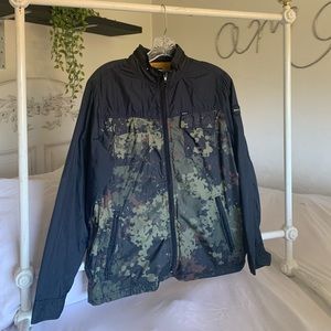 RVCA camo windbreaker